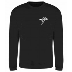 Mickey 9s Zap Bolt logo sweatshirt